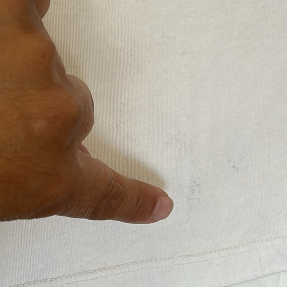 Levi’s perfect ringer white tee with red trim round neck size L San Francisco - Picture 3 of 6